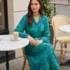 Santorini Green Dress