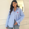 Bleu striped shirt