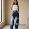 Mosaic Denim Jeans