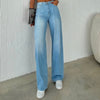 Sky Blue Wide Leg Jeans