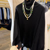 Oversized Turtleneck – Black