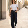 Its basic Midnight Straight Leg Jeans