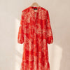 Sunset Paisley Dress