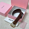 Mıu Mıu Belt 2 cm